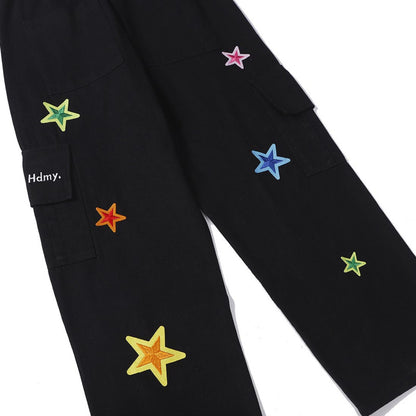 STAR EMBROIDERY JOGGERS
